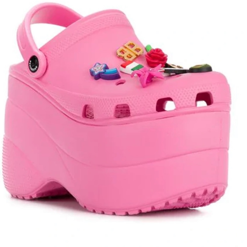 Balenciaga platform crocs